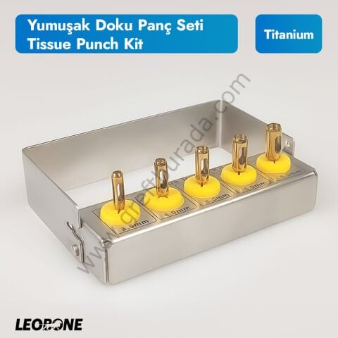 Yumuşak Doku Panç Seti/Tissue Punch Kit - Titanium