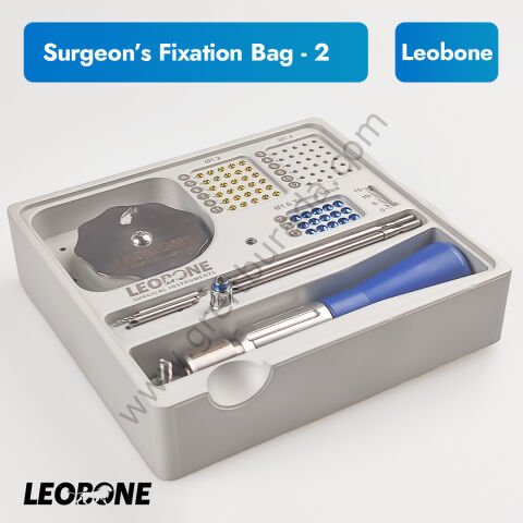 Surgeon Fixation Bag-2 Titanyum Mikro Vida - Membran Sabitleme Pini - Çadır Vidası Seti