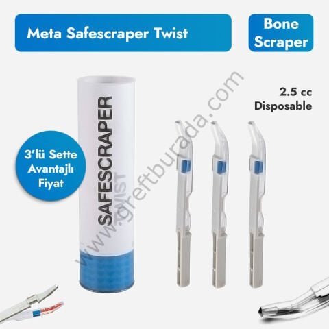 Meta Safescrap Twist Bone Scraper