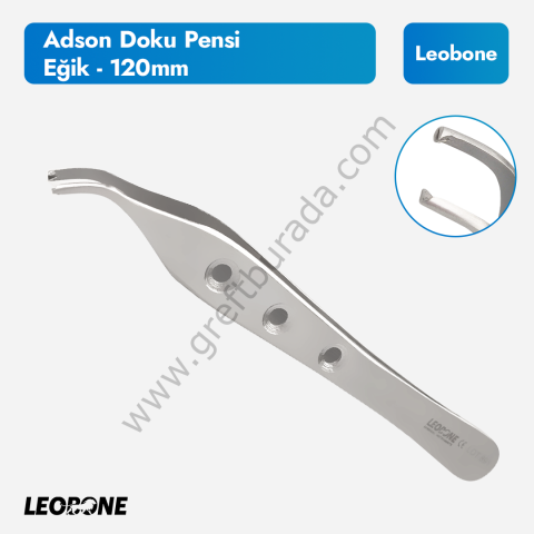 Adson Doku Pensi - Eğik 120mm