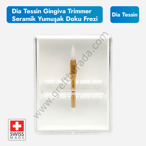 Dia Tessin Gingiva Trimmer Seramik Yumuşak Doku Frezi