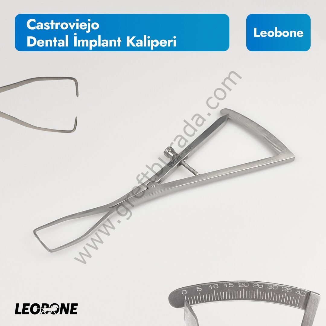 Castroviejo Dental İmplant Kaliperi