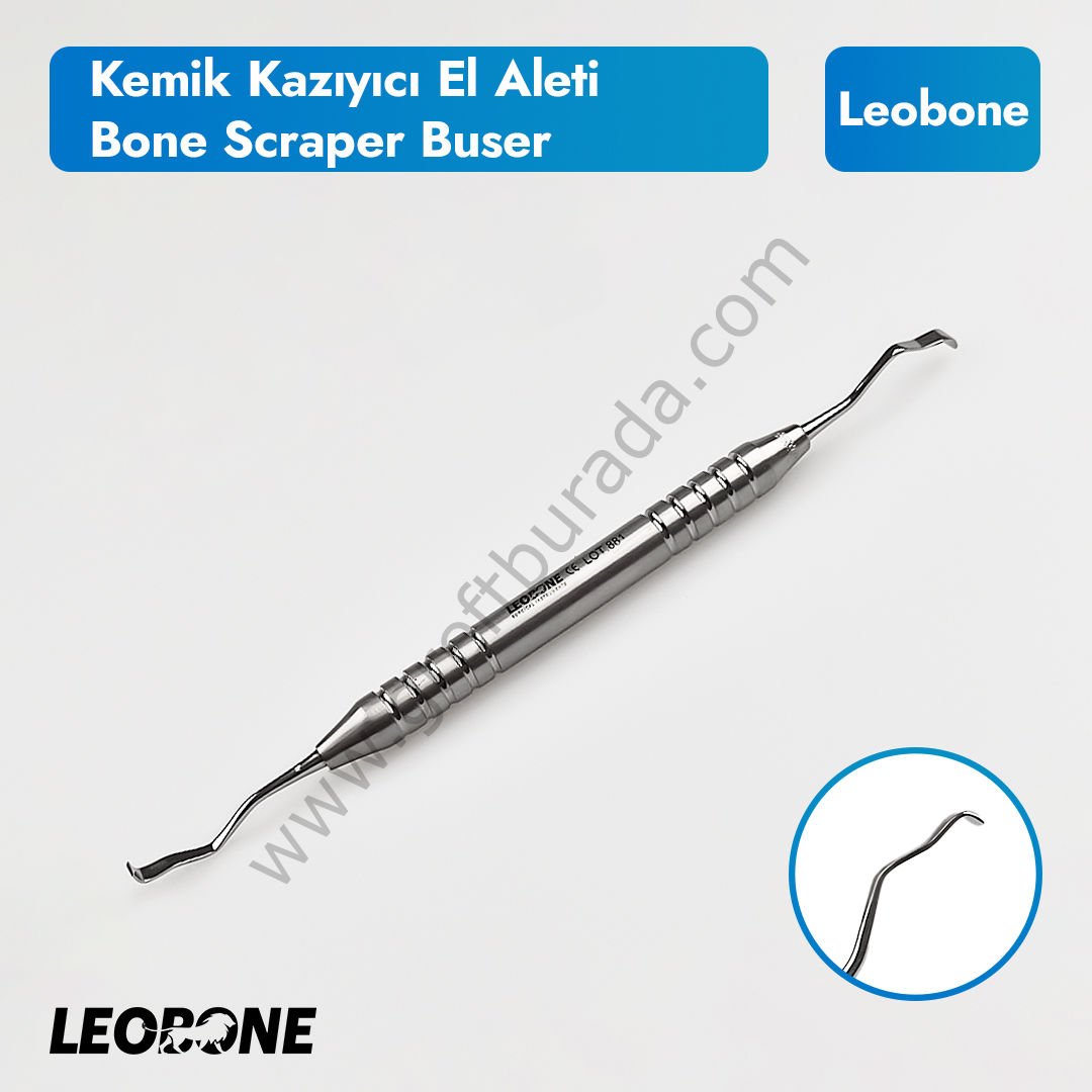 Kemik Kazıyıcı El Aleti / Bone Scraper Buser