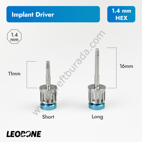 1.4 mm İmplant Hex Anahtarı