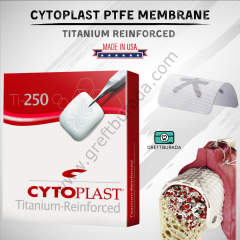 Cytoplast Titanyum Destekli (PTFE) Membran