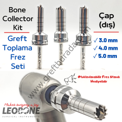 Greft Toplama Frez Seti ( Bone Collector Kit )