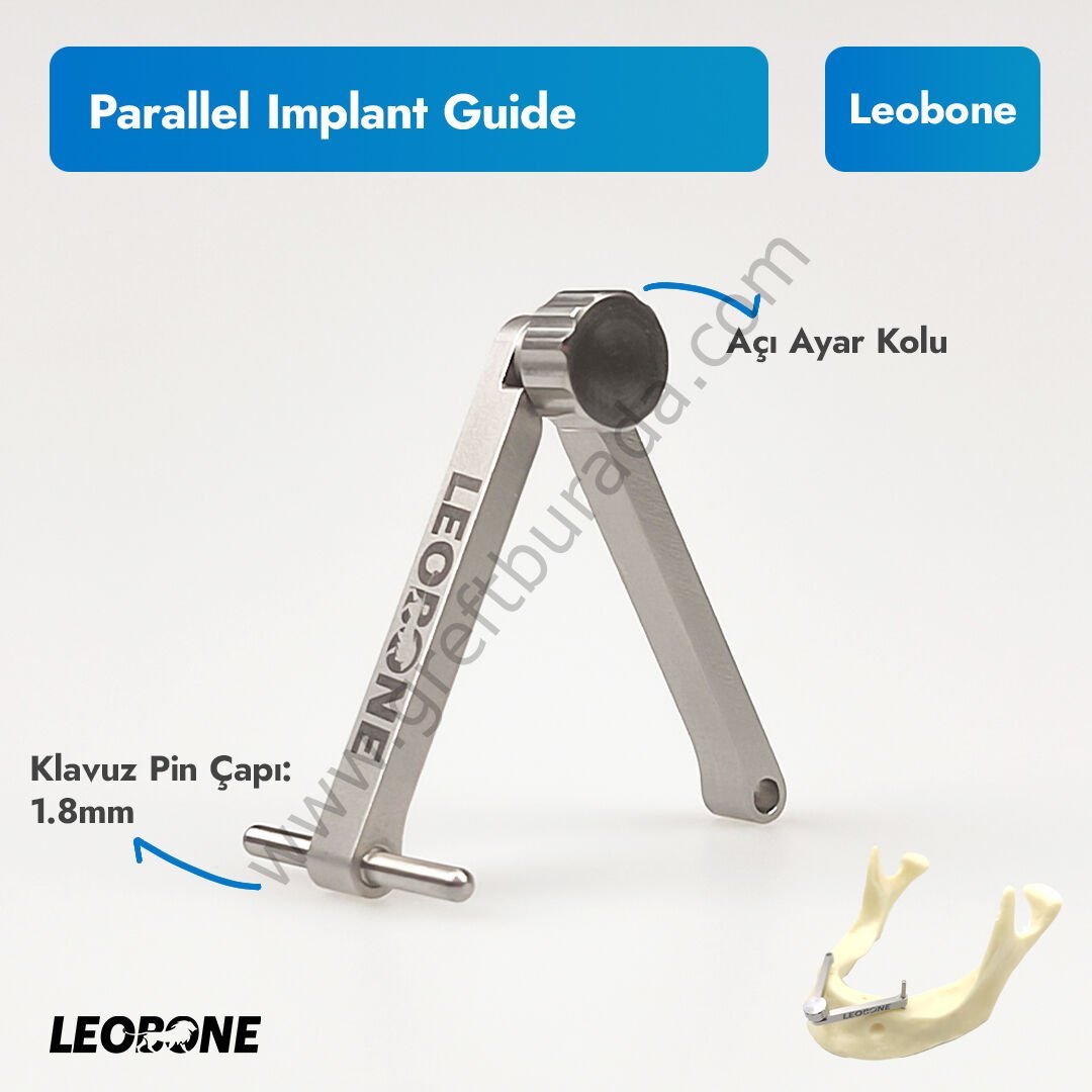 Parallel implant guide/Paralel ve Simetrik İmplant Konumlandırma Kılavuzu