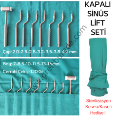 Osteotom Set (Kapalı Sinüs Lift Seti 7 li)