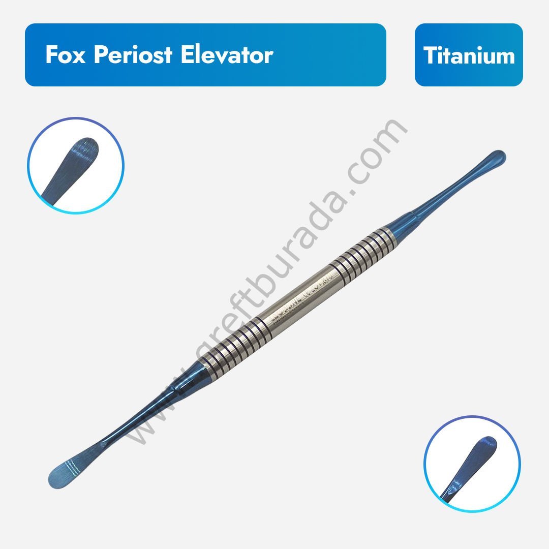 Fox Periost Elevatörü (Titanyum)