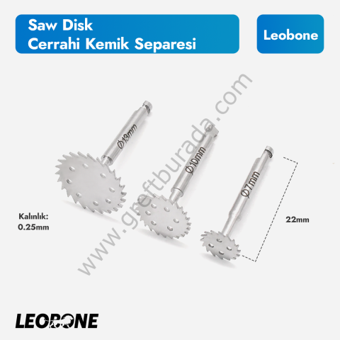 Cerrahi Kemik Separesi (Saw Disk)