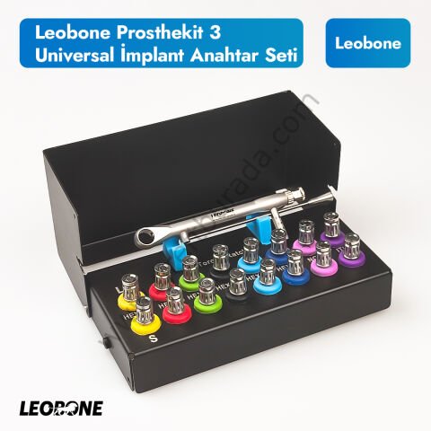 Leobone Prosthekit 3 / Universal İmplant Anahtar Seti