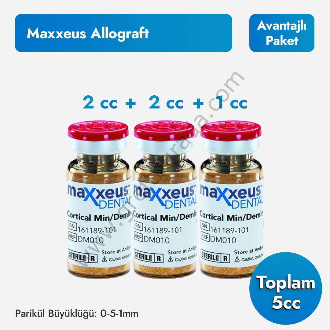 Maxxeus Allograft Avantajlı Paket 2 (5cc)