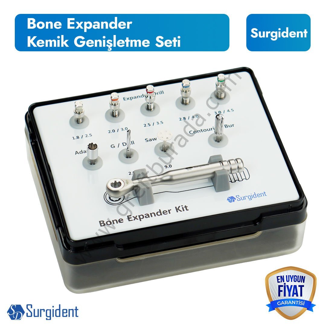 Surgident Bone Expander Kit | Kemik Genişletme Seti