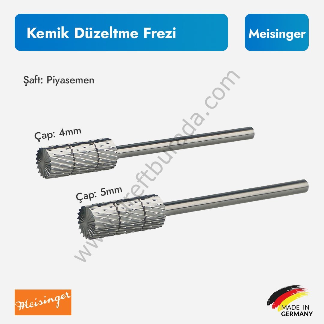 Meisinger Kemik Düzeltme Frezi (Piyasemen Uyumlu)