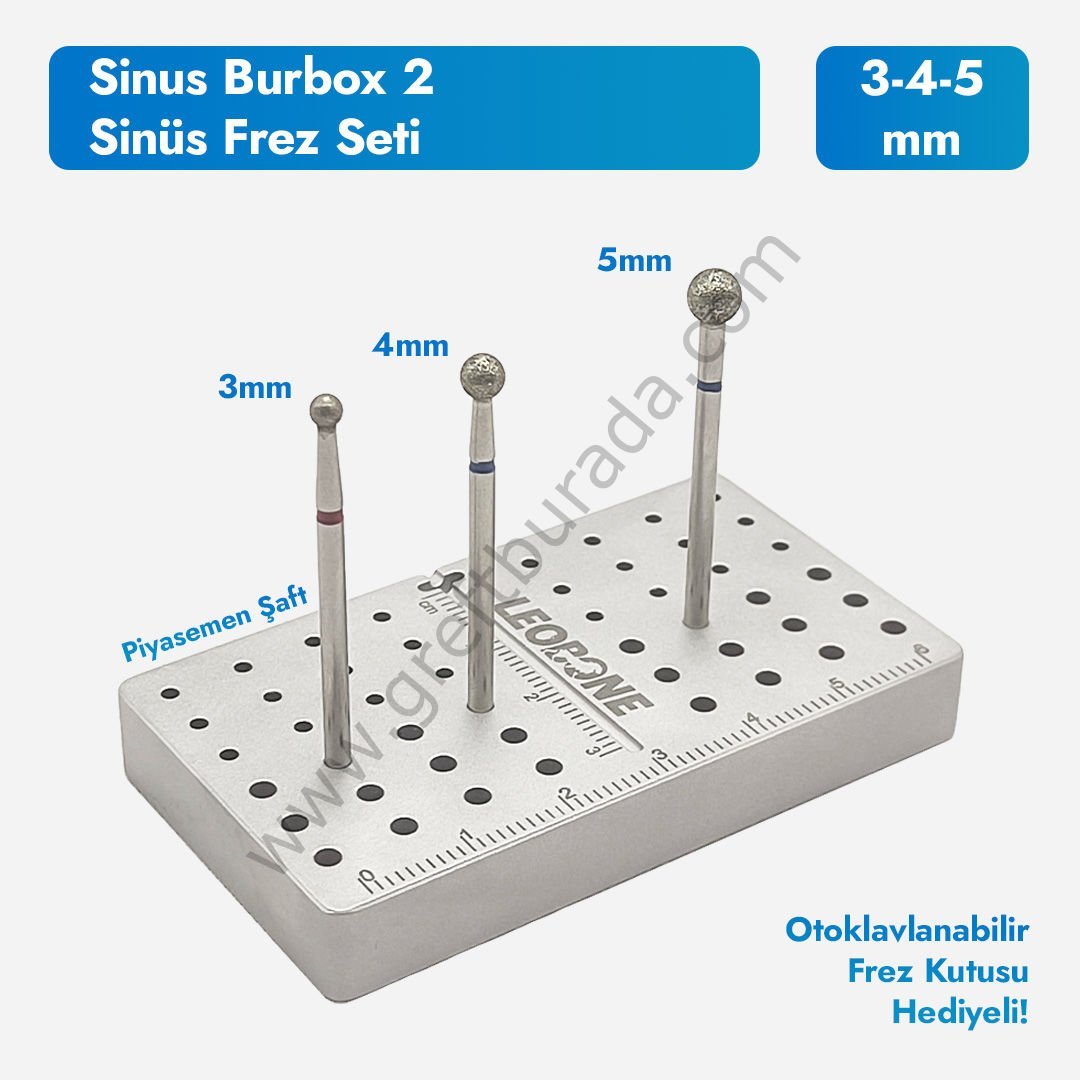 Sinus Burbox 2 (Sinüs Lift Frez Seti)