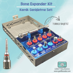 Bone Expander Kit/Kemik Genişletme Seti - Torklu Raşetli