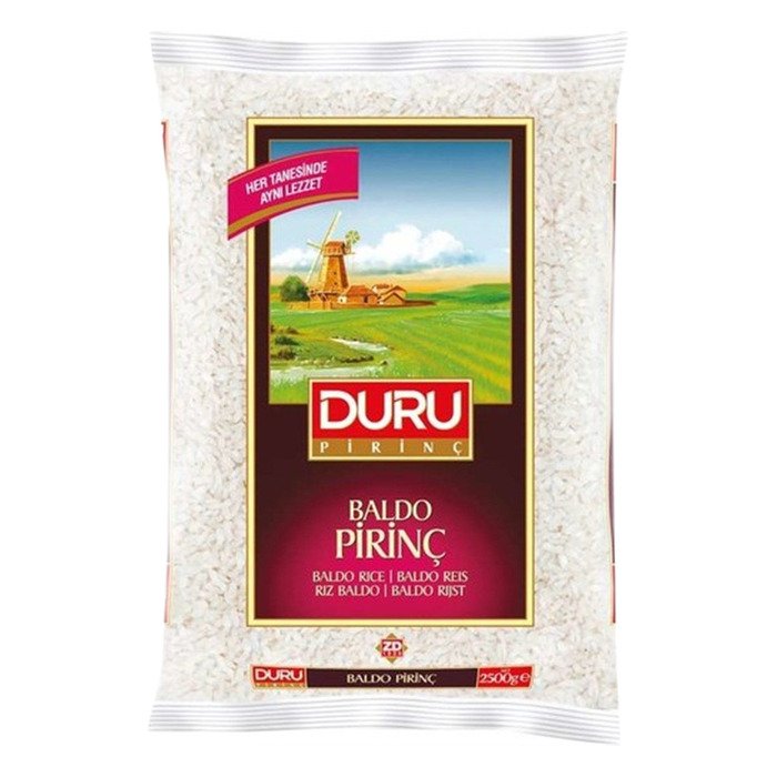 Duru Bakliyat 2 Kg Baldo Pirinç