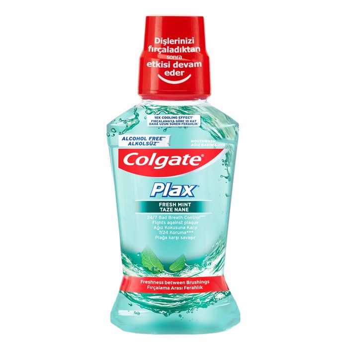 Colgate Ağız Bakım Suyu Plax 250Ml Nane Ferahlığı