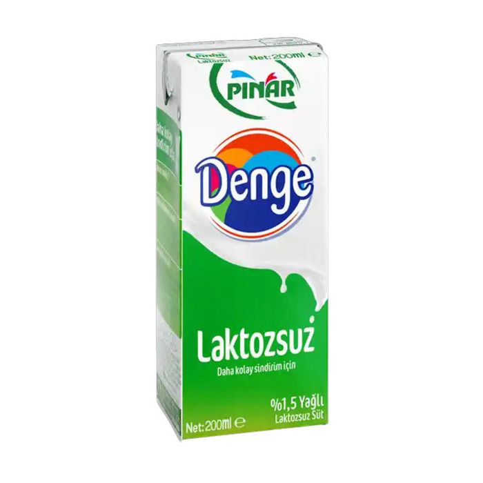 Pınar Süt Denge Laktozsuz Süt 200Ml