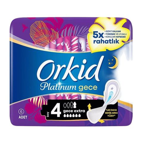 Orkid Platinum Tekli 4 Boy 6'Lı Extra Gece