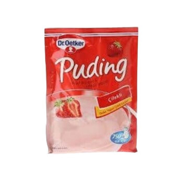 Dr.Oetker Puding 125Gr Çilekli