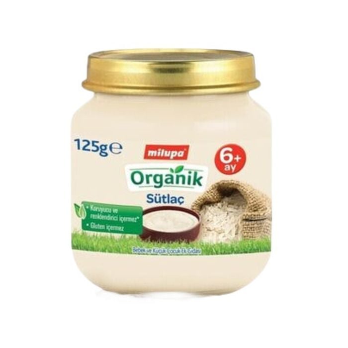 Milupa Organik 125Gr Sütlaç