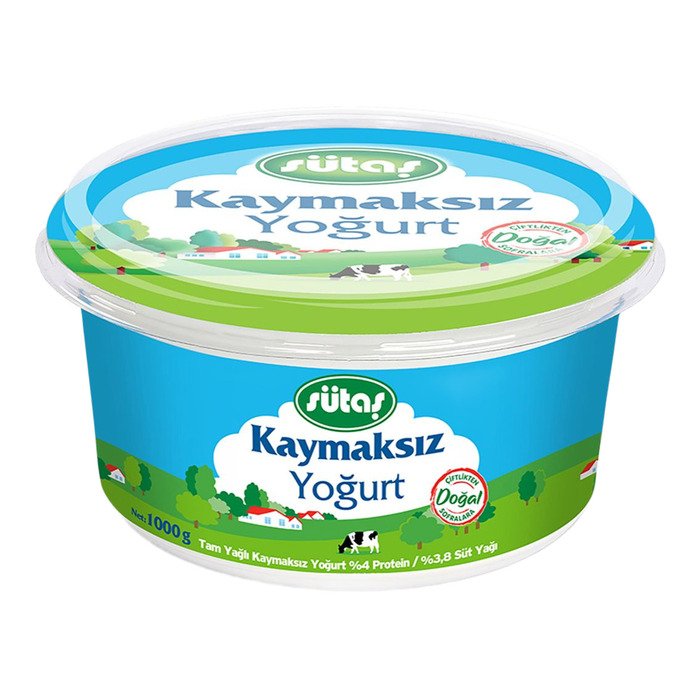 Sütaş Yoğurt 1000Gr Kaymaksız