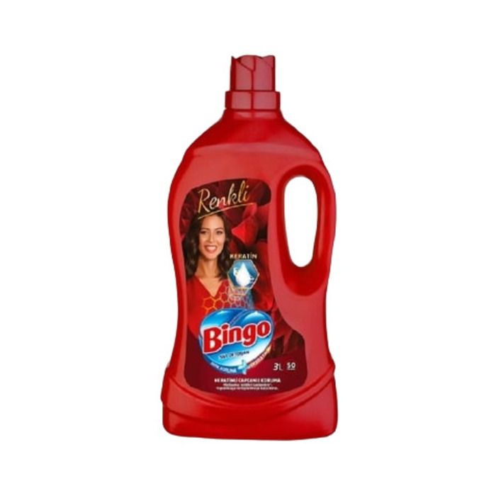 Bingo Sıvı Deterjan 3000Ml Renkli