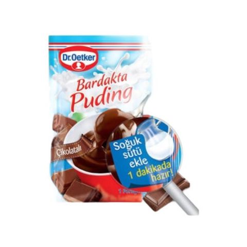 Dr.Oetker Bardakta Puding 35Gr Çikolatalı