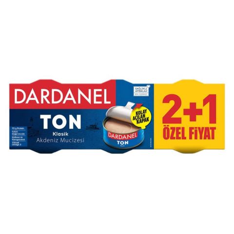 Dardanel Ton Klasik 3 X140 Gr 2+1 Özel Fiyat