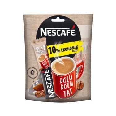 Nescafe 2Si1 Arada 10'Lu (10X10Gr)