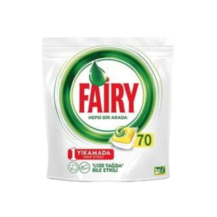 Fairy Hepsi Bir Arada Limon 70'Li Makine Kapsülü