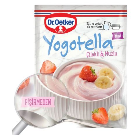 Dr.Oetker Yogotella 68Gr Çilek&Muzlu