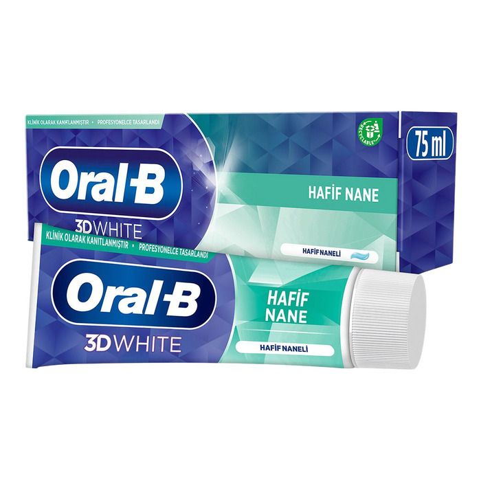 Oral-B 3D Whıte Hafif Nane Diş Macunu 75Ml