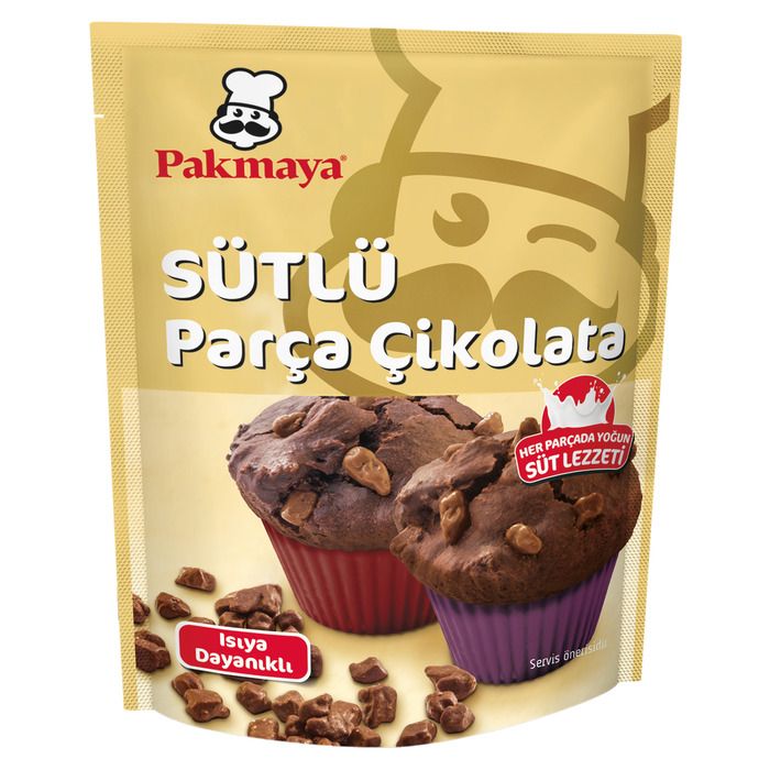 Pakmaya Parça Çikolata 70Gr Sütlü