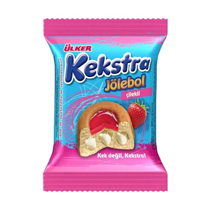 Ülker Kekstra Jölebol 40Gr Çilekli