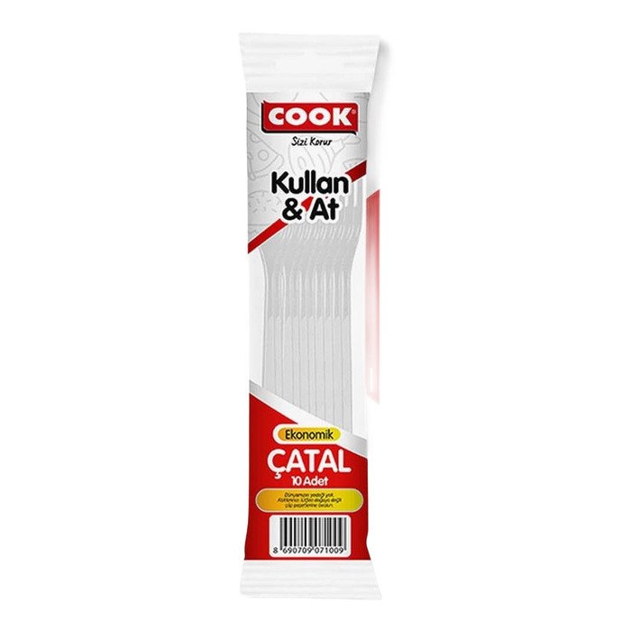 Cook Eko Plastik Çatal