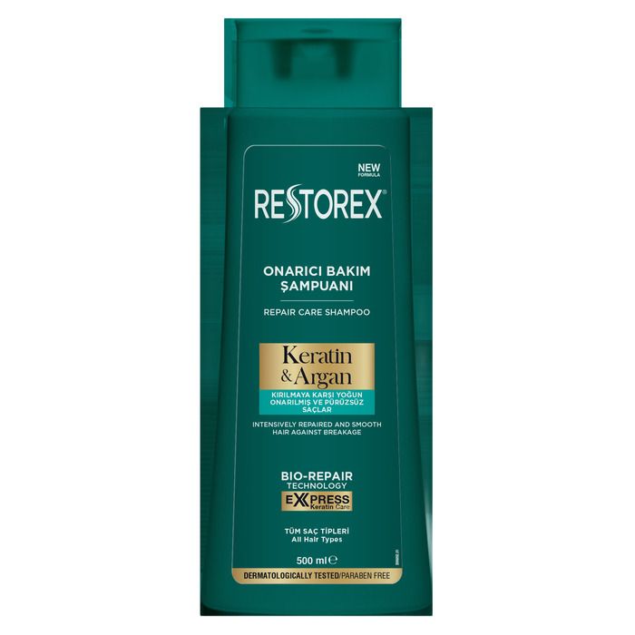 Restorex Şampuan 500Ml Onarıcı Bakım (Keratin&Argan)