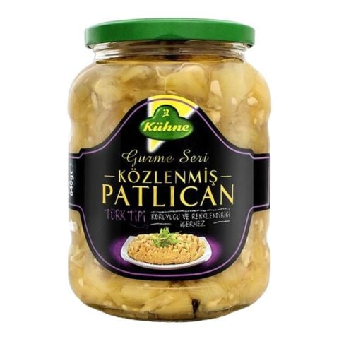 Kühne Tuzazz Közlenmiş Patlıcan 640Gr %43 Daha Az Tuz