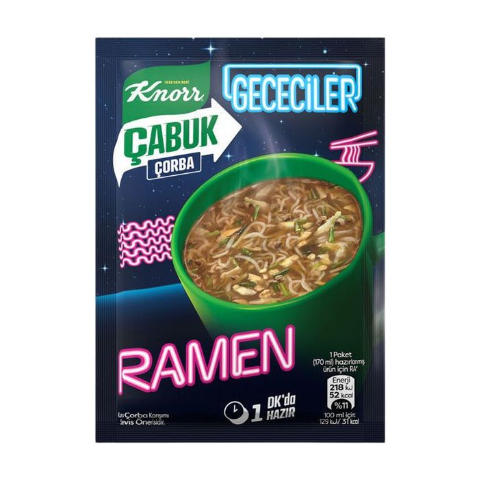 Knorr Çabuk Çorba 17Gr Gececiler Ramen