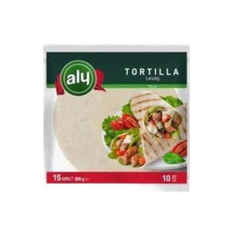 Ally Tortilla 15Cm Lavaş 10 Lu 300Gr Vegan