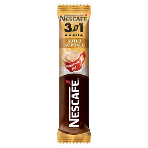 Nescafe 3Ü1 Arada  Sütlü Köpüklü