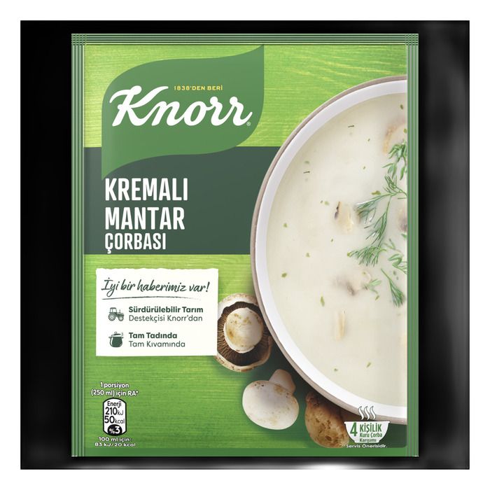 Knorr Çorba Kremalı Mantar 63Gr