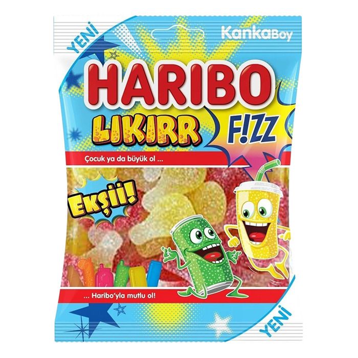 Haribo 70Gr Fizz Lıkırr Ekşi