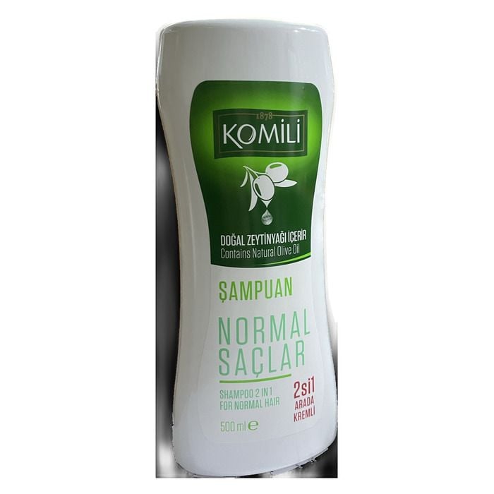 Komili Şampuan 500Ml Normal Saçlar 2Si1 Arada Kremli