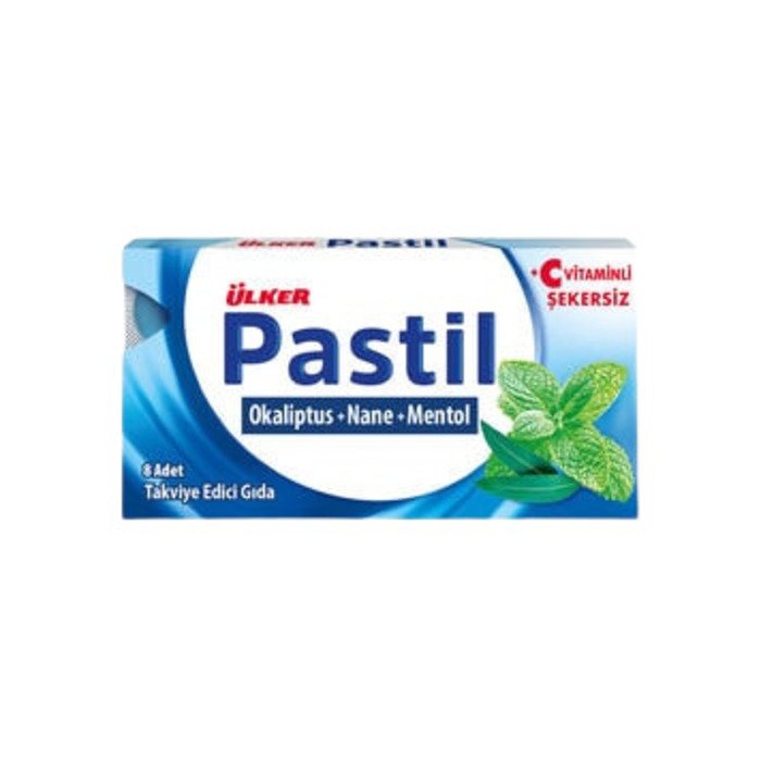 Ülker Pastil 22,4Gr (8 Pastil) Okaliptus+Nane+Mentol