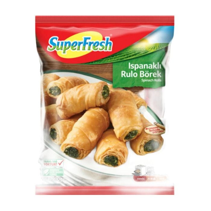 S.Fresh Börek 500Gr Rulo Ispanaklı