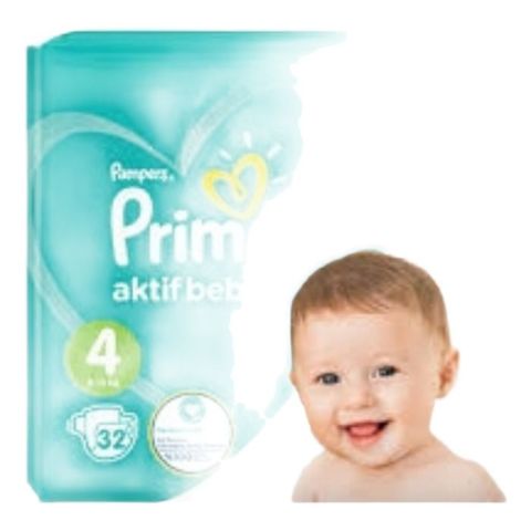 Prima Aktif Bebek Standart Paket 4 Beden 30'Lu