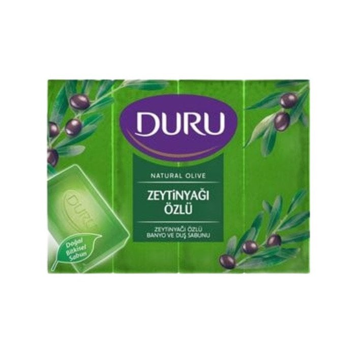 Duru Fresh Duş  Sabun (600Gr) 4X150Gr Zeytinyağlı Özlü