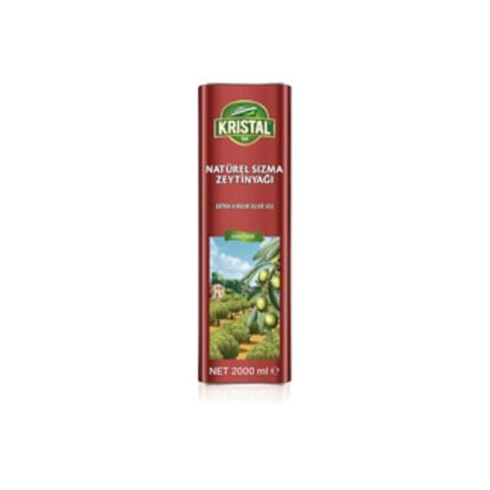 Kristal Natural Sızma Zeytinyağı 2Lt Teneke